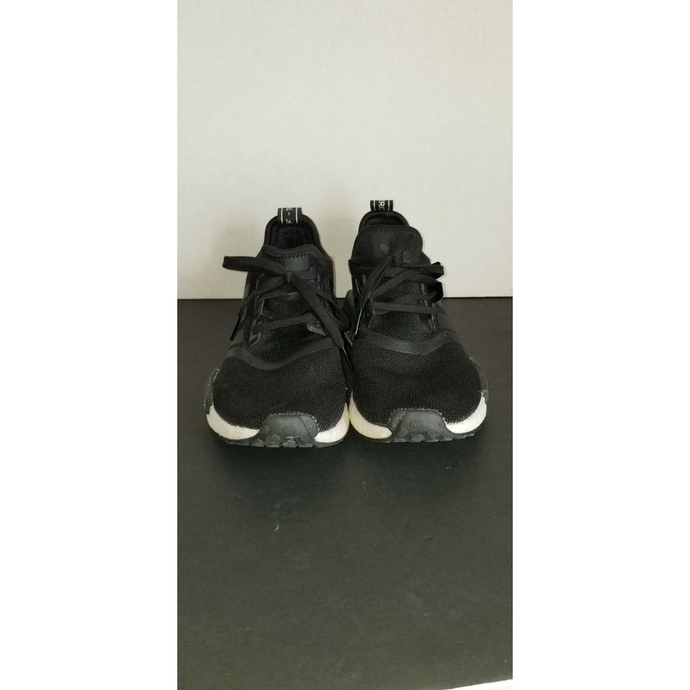 Adidas Rare NMD R1 Boost‎ Size 6 Core Black Youth Sneaker